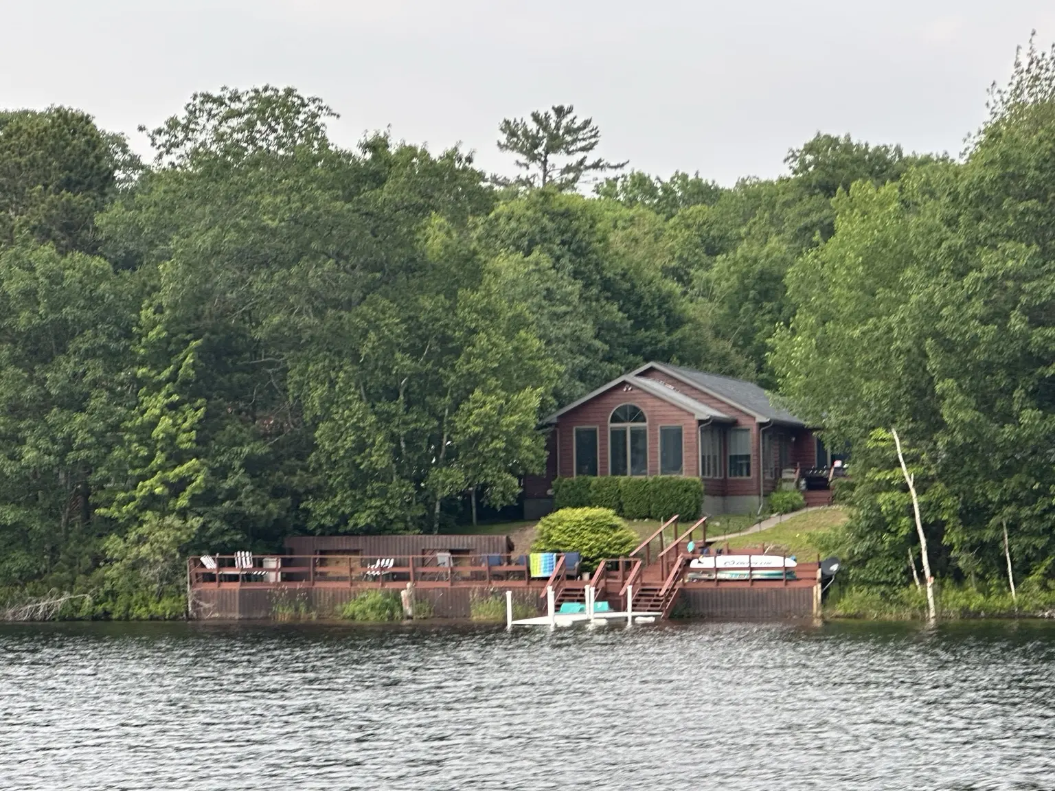 The Loon Hollow viewed across Monocle Lake
