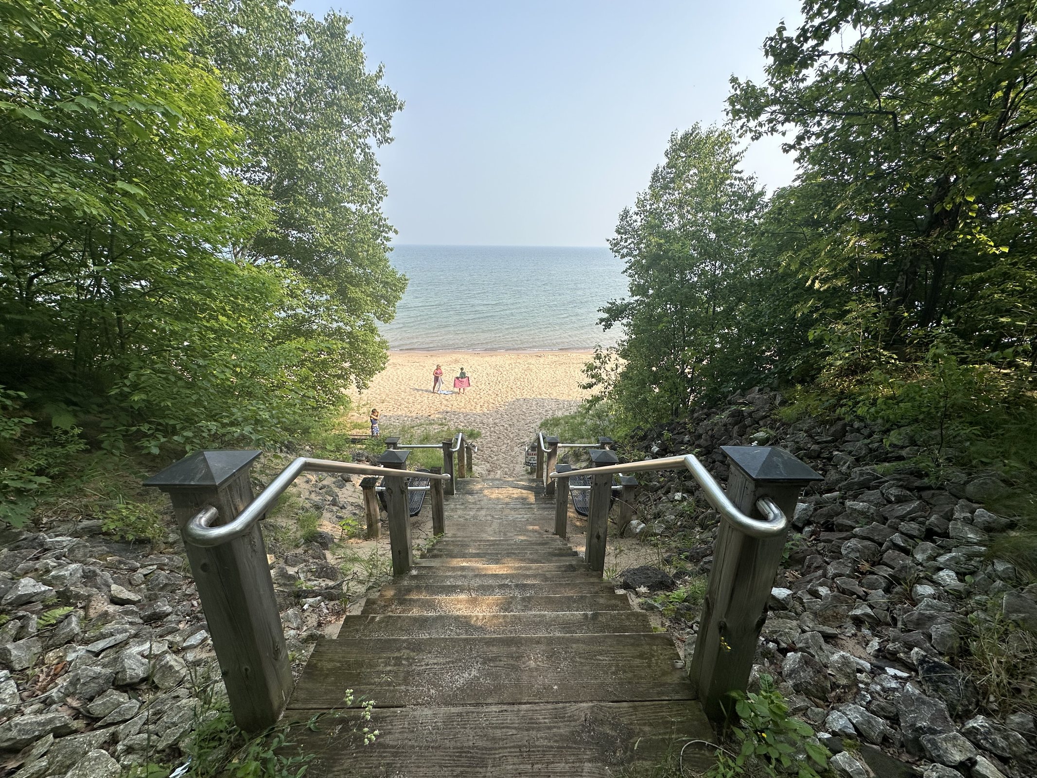 Lake Superior shoreline near Brimley
